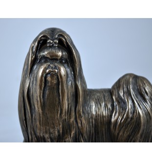 Shih Tzu figurka na drewnie Art-Dog